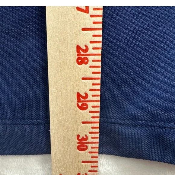 Tommy Bahama Relax Polo Shirt Mens XL Blue Pima Cotton Blend Short Sleeve - Picture 5 of 7